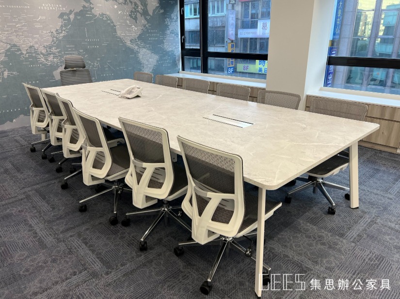 1803W 時尚白框辦公椅 / 辦公家具規劃 辦公椅