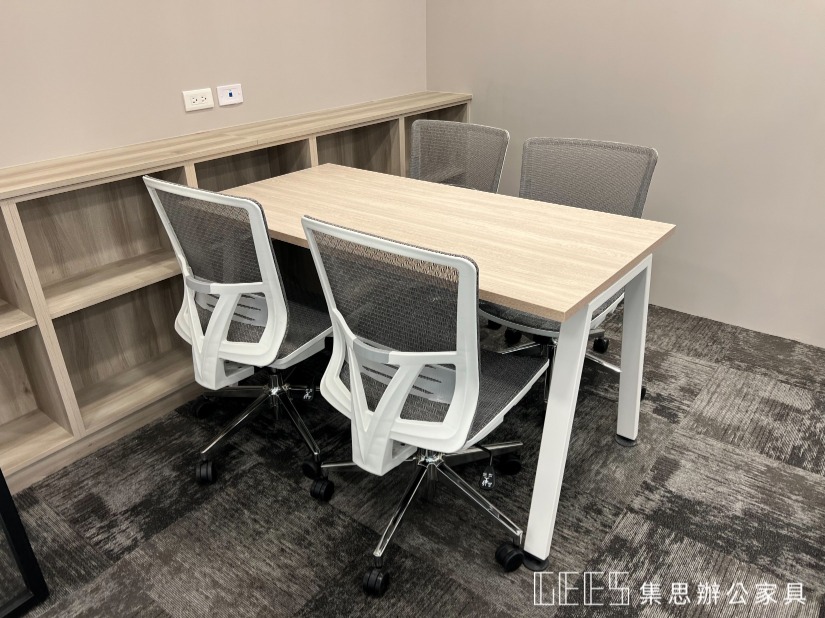 1803W 時尚白框辦公椅 / 辦公家具規劃 會議椅