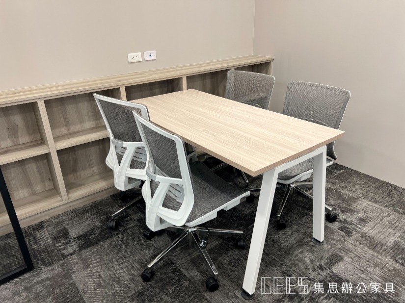 1803W 時尚白框辦公椅 / 辦公家具規劃 辦公椅