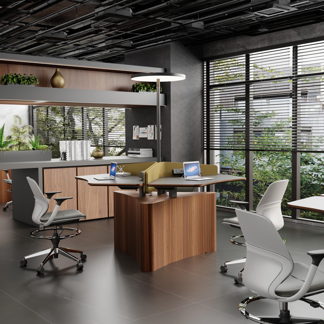 高吧台電動升降桌