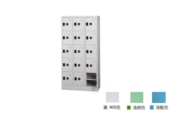 【鋼製鞋櫃-W60cm】20大格有門鋼製鞋櫃(只有這款有附固定式隔板)