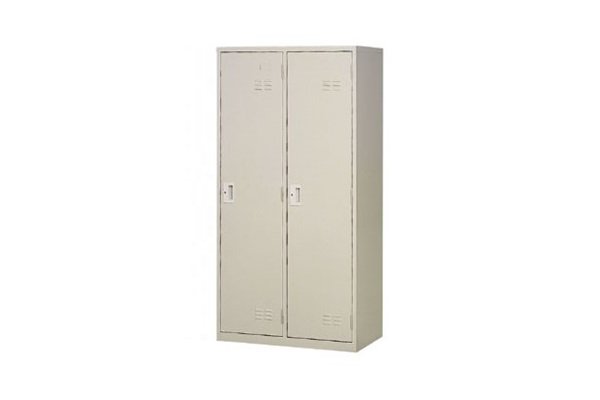 【置物衣櫃 】2人鋼製衣櫃、鋼製置物衣櫃