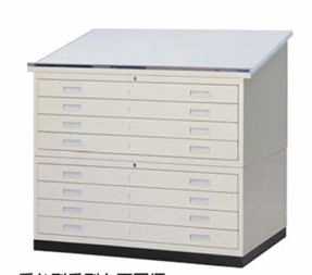 【高級圖櫃】MY-1395L看台型重型上下圖櫃
