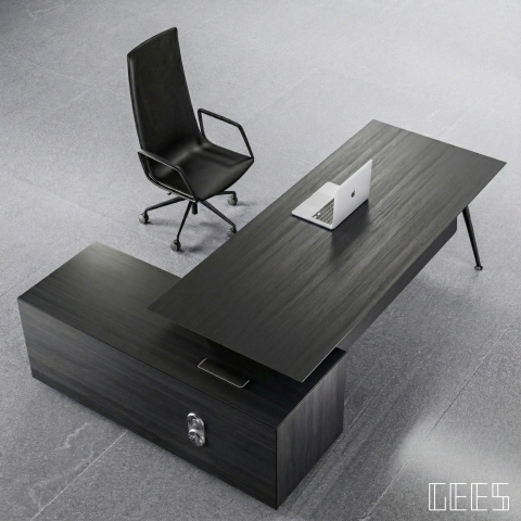 【現代風】卓見 現代精品主管桌