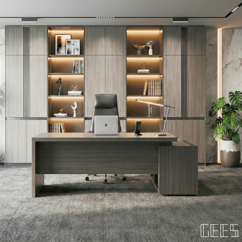 【現代風】正見 現代精品主管桌