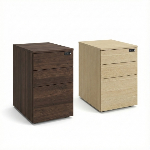 智御系列木製密碼鎖活動櫃(預購商品)