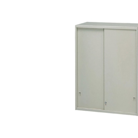 【A型櫃】AS-3U 鐵拉門上置式鋼製公文櫃