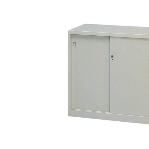 【A型櫃】AS-2B 鐵拉門下置式鋼製公文櫃