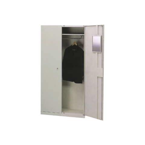 【A型櫃】AO-4B 雙開門單人鋼製衣櫃