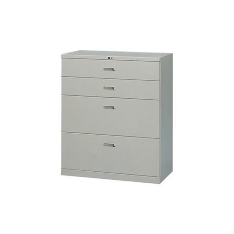 【A型櫃】AD-4 兩大兩小抽屜式鋼製公文櫃