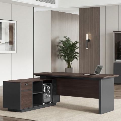 【現代風】亞德里 經典平價主管桌