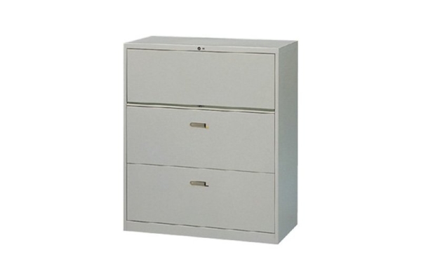 【A型櫃】AC-3 複合三層式鋼製公文櫃