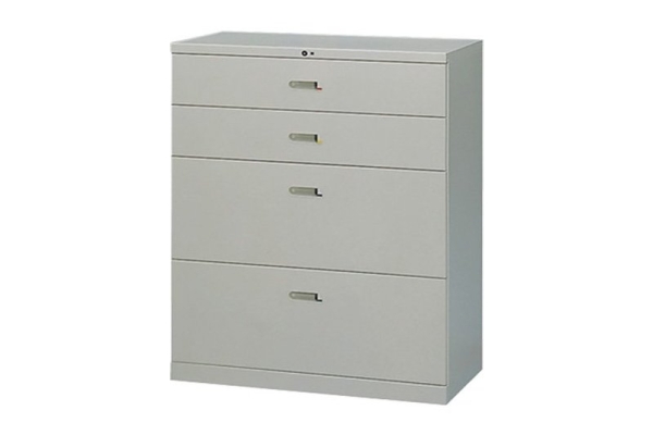 【A型櫃】AD-4 兩大兩小抽屜式鋼製公文櫃