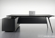 黑色系 主管桌