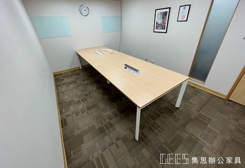 台北市中山區 普客二四 會議桌採購案，順利完工。